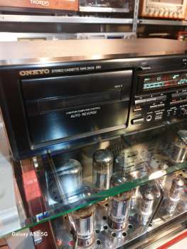 Preview: ONKYO TA-RW 411 High End Doppeltape autoreverse Dolby B+C HX-Pro, 2xRecord,
